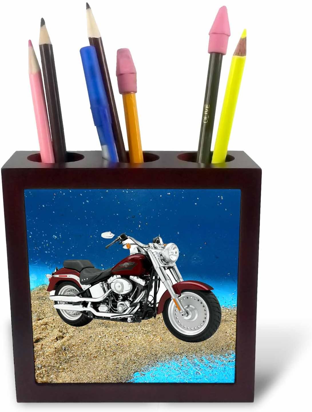 Amazon Com 3drose Ph 5729 1 Killer Whale Tile Pen Holder 5 Home Kitchen