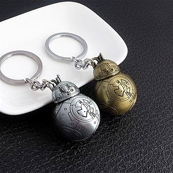 Amazon.co.jp: キーホルダー 2色BB8 RobaotキーチェーンBB-8