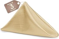 Vista 538 de Ultimate Textile -1 docena - Reversible Shantung Satin - Majestic - Servilletas de tela Majestic de 17 x 17 pulgadas color azul pizarra