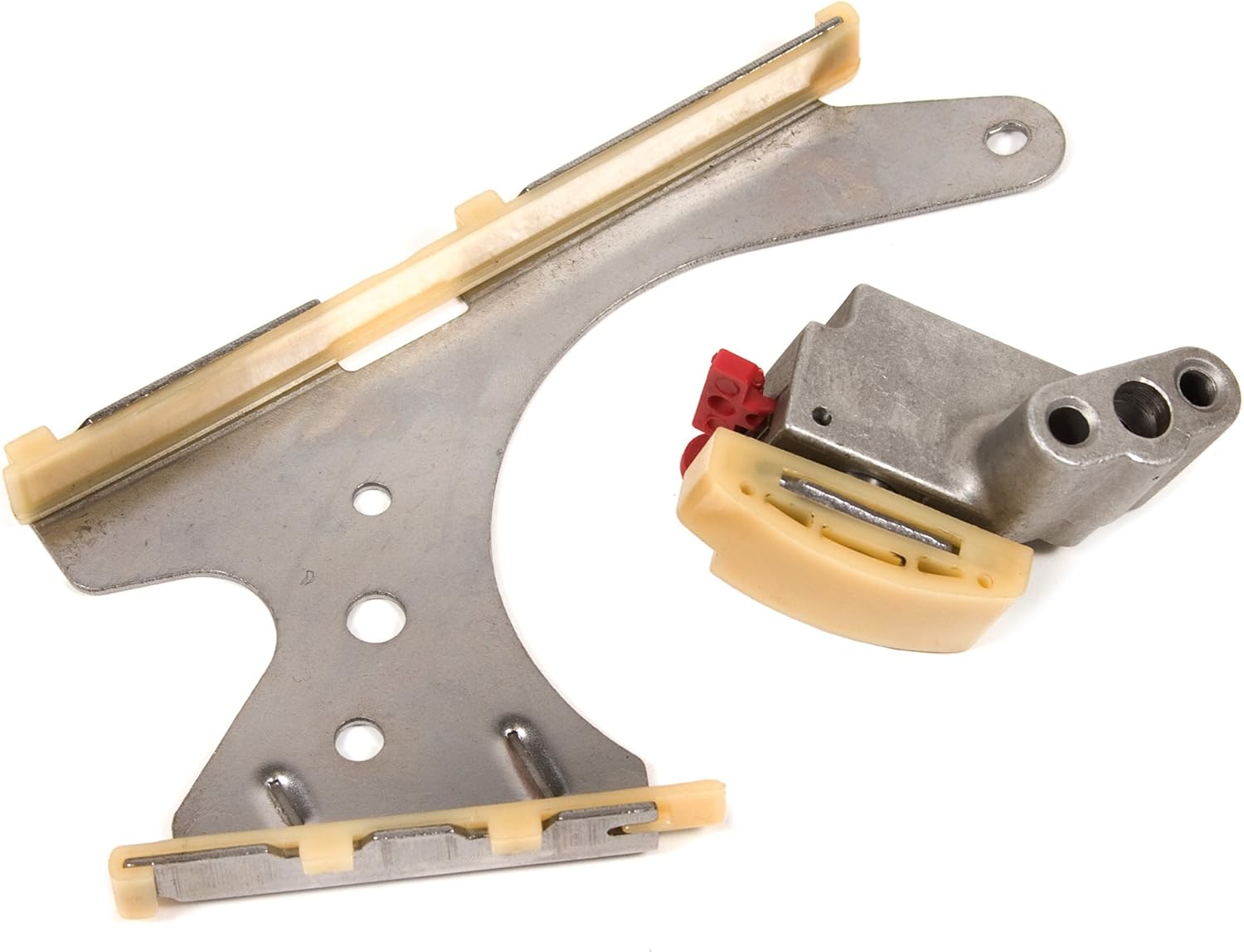 Evergreen TK10428DWP Compatible With 02-08 Buick Chevrolet GMC Hummer Isuzu Oldsmobile 2.8 2.9 3.5 4.2 DOHC Timing Chain Kit Water Pump (with Gear)