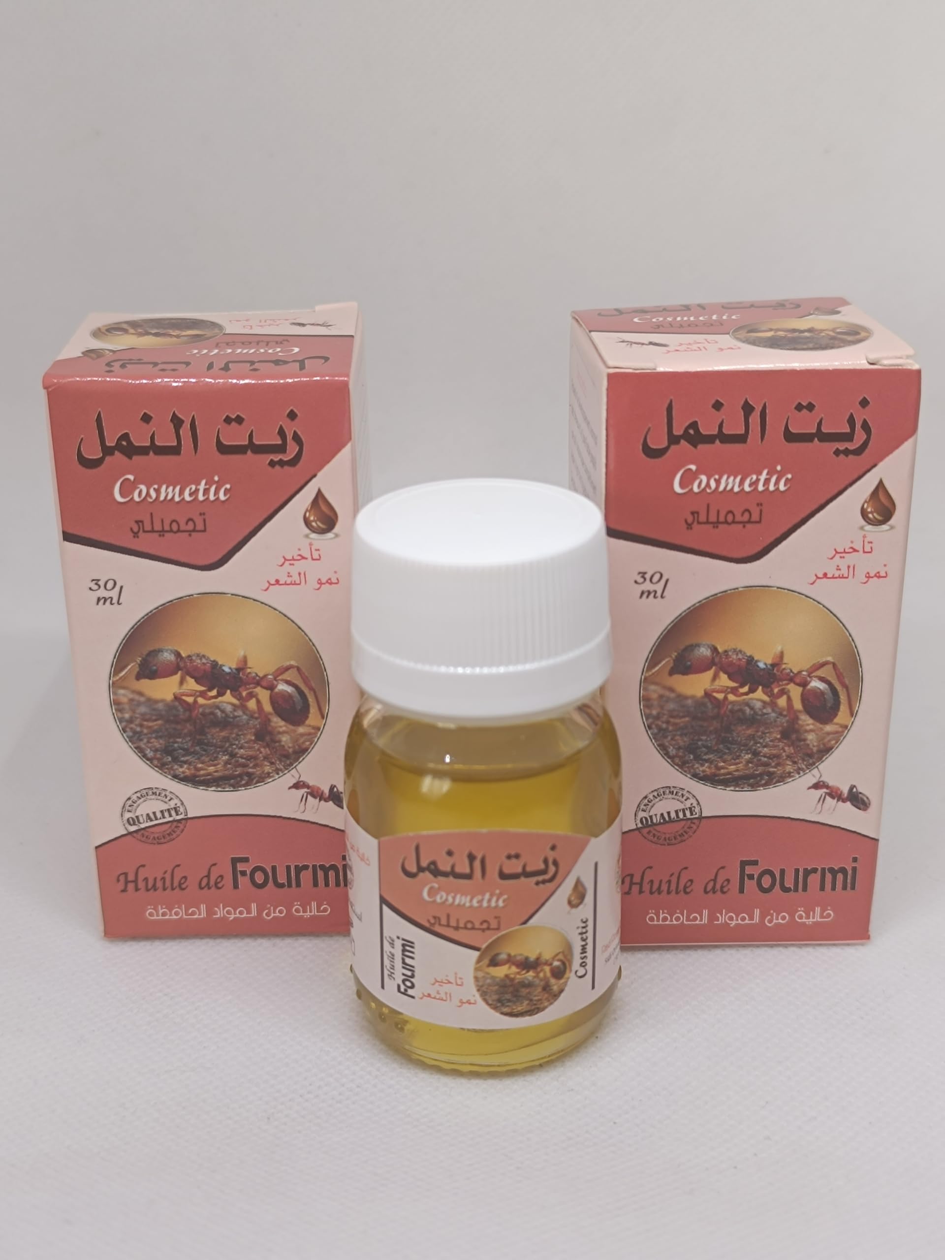 Olio di formica anti-pelo naturale per rallentare la ricrescita, 30 ml, confezione da 2