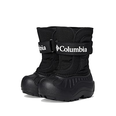 Columbia Kids Powderbugtm Snowlitetm Strap (Toddler) Kids Shoes Black/White