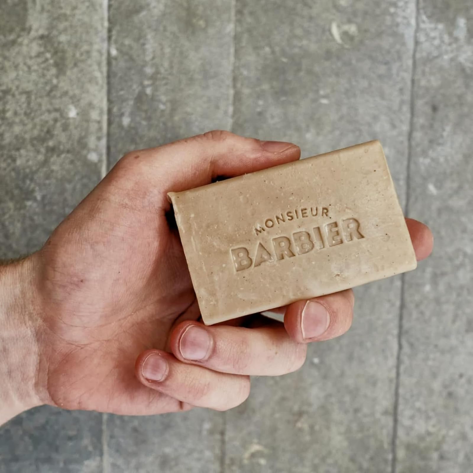 Monsieur BARBIER Zestaw Pielęgnacyjny dla Mężczyzn 3 Produkty | Nawilża, oczyszcza i matuje. Mydło Rhassoul, żel złuszczający, krem Hydra Matte. Naturalny, wegański, francuski. Prezent.