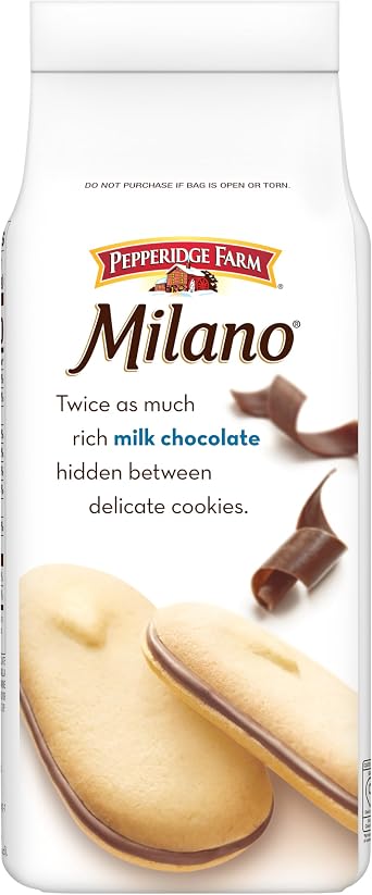 Pepperidge Farm Milano Double Milk Chocolate Cookies - 7.5oz 213g