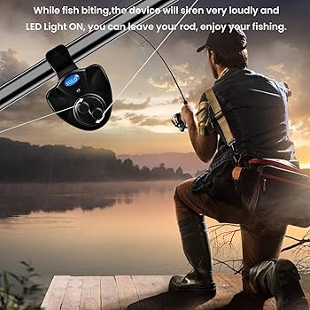 Lixada 4 1 Wireless Carp Fishing Bite Alarm Sets | Bite Alarm Indicator Set Carp - Fishing Tools