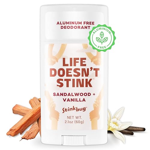 Miniatura 84 de Stinkbug Naturals - Desodorante orgánico sin aluminio con aceite de coco y aceites esenciales, sin parabenos, desodorante para piel sensible, 2.1