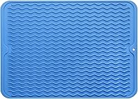 Vista 68 de MicoYang Tapete de Silicona para Secado de Platos para Múltiples Usos, Fácil de Limpiar, Ecológico, Tapete de Silicona Resistente al Calor