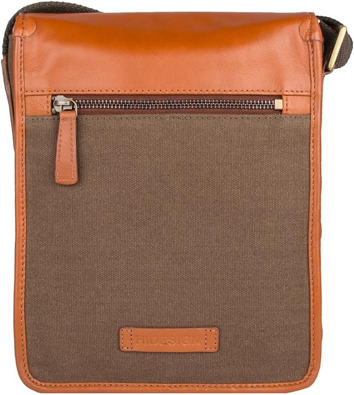 HIDESIGN Aiden Leather Messenger Cross body Bag