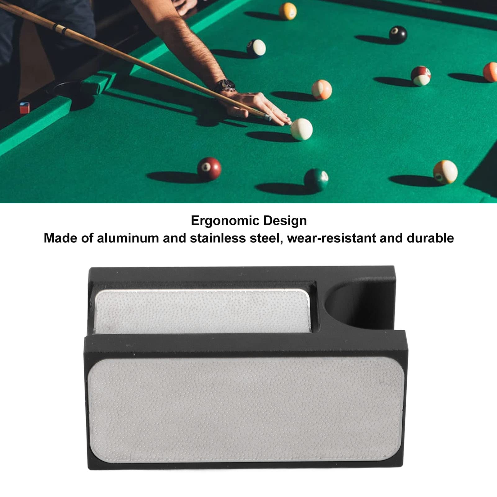 Yuecoom 8 in 1 Multi Function Billiards Pool CueTip Repair Tool Pool Stick Tip Shaper Billiard Cue Accessories,Pool Cue Tip Shaper Repair Equipment