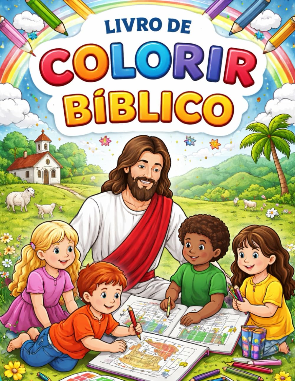LIVRO DE COLORIR BÍBLICO