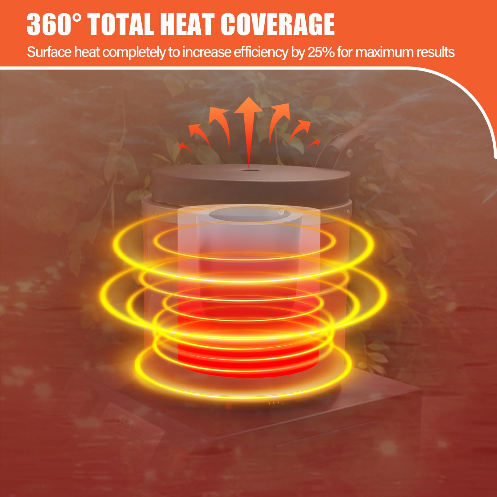 TOAUTO MeltAce 6‎ Aluminium Electric Melting Furnace 6 kg, 1500 W PID Electric Melting Furnace Kit, for Recycling Scrap and Cast Aluminium (Under 1.832°F Metal)