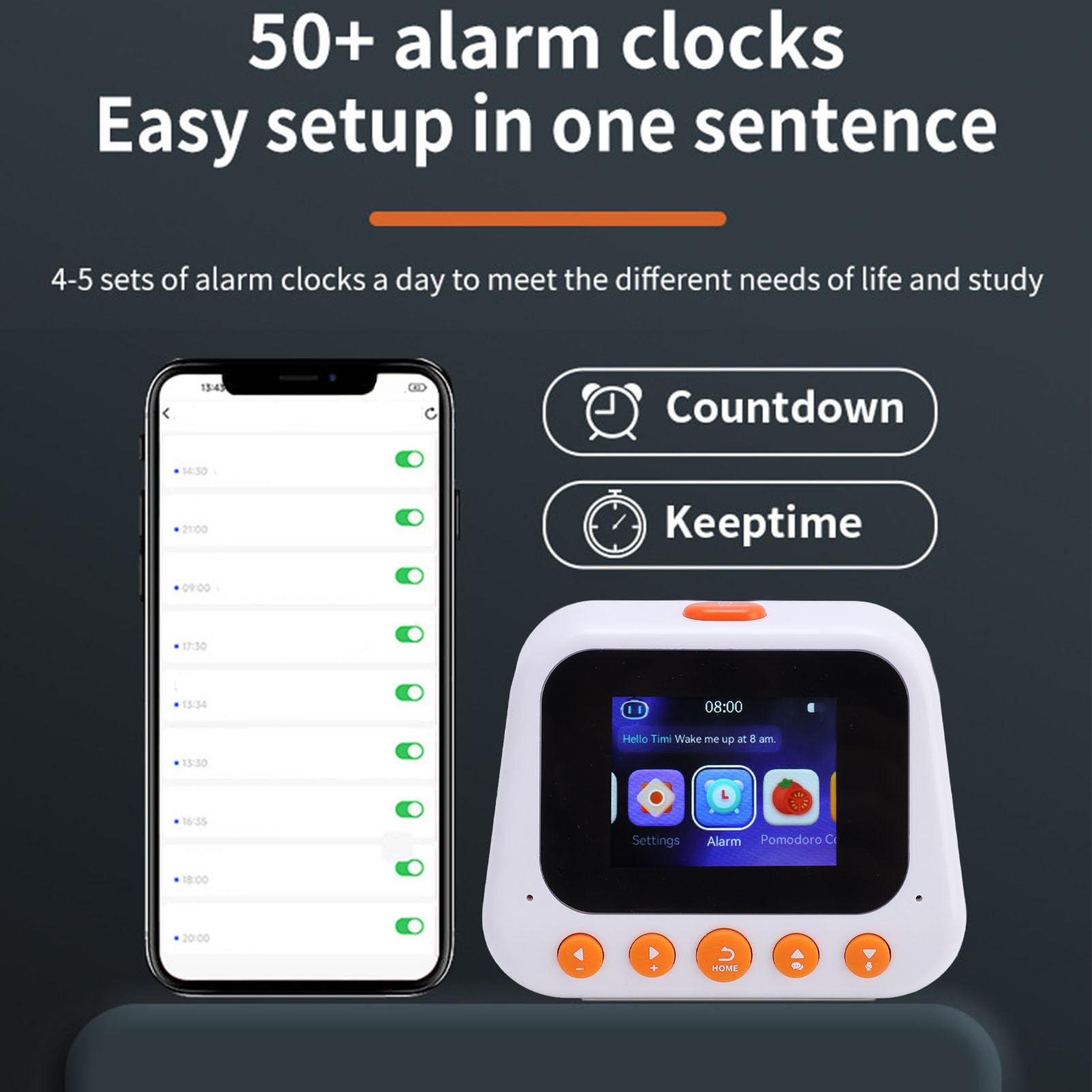 Asixxsix Robots Smart Talking,2 en 1 Voice AI Robot de Aprendizaje Inteligente, Robot Interactivo con Traducción Multifuncional de Voz, para Regalos de Cumpleaños para Niñas y Niños