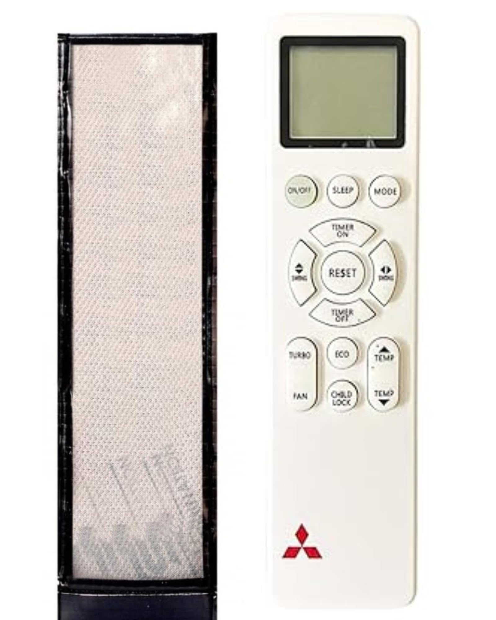 KRITEX Present Remote Cover, Compatible with Mitsubishi AC Remote Cover | PU Lether CASE Holder | (Before Placing Order,Compare Your Old Remote Photo with Image)-picture-18