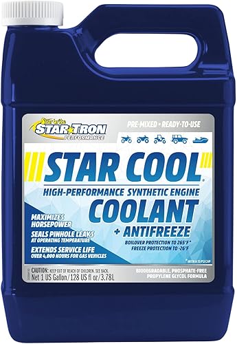 Refrigerante Star Brite, Star-Cool sintético PG para motor, 1 galón