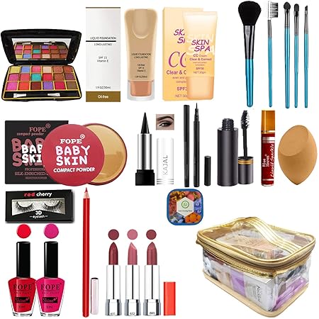 Fope Festive Make Up Kit Combo Set Fair Tone, Medium Tone For Women 23D12M2224