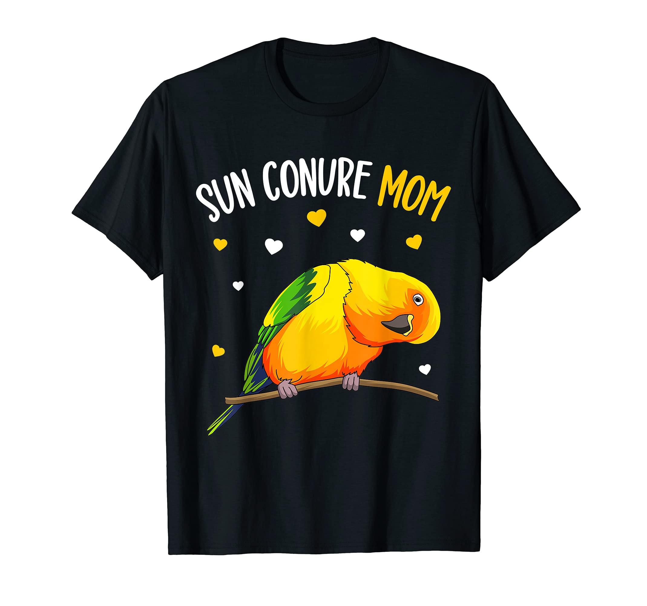 Sun Conure Mom Funny Parrot Bird Lover Women T-ShirtOEKO-TEX STANDARD 100