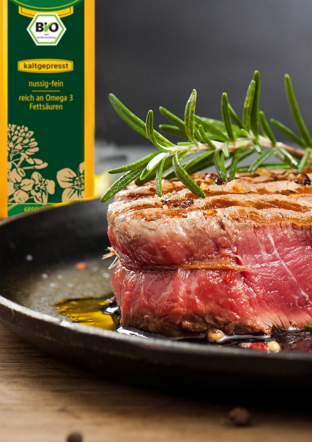 MORITZ BIO Rapskernöl SPARPAKET (6 mal 500ml im Karton)