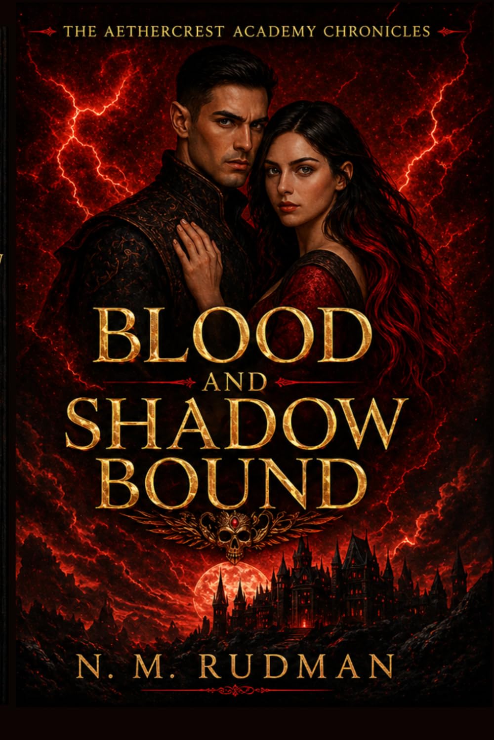 Blood and Shadow Bound: A Siren & Vampire Hybrid Academy Romantasy (The Aethercrest Academy Chronicles Book 2)