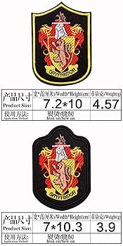 ハリーポッター　スリザリンのエンブレム(ワッペン)　その１ Amazon | Ata-Boy ハリーポッターワッペン スリザリンクレスト