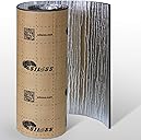 Siless Liner 157 mil (4 mm) 36 sqft Aluminum Foil Finish Car Sound Deadening & Heat Insulation Closed Cell Foam - PE Foam Sound Deadener