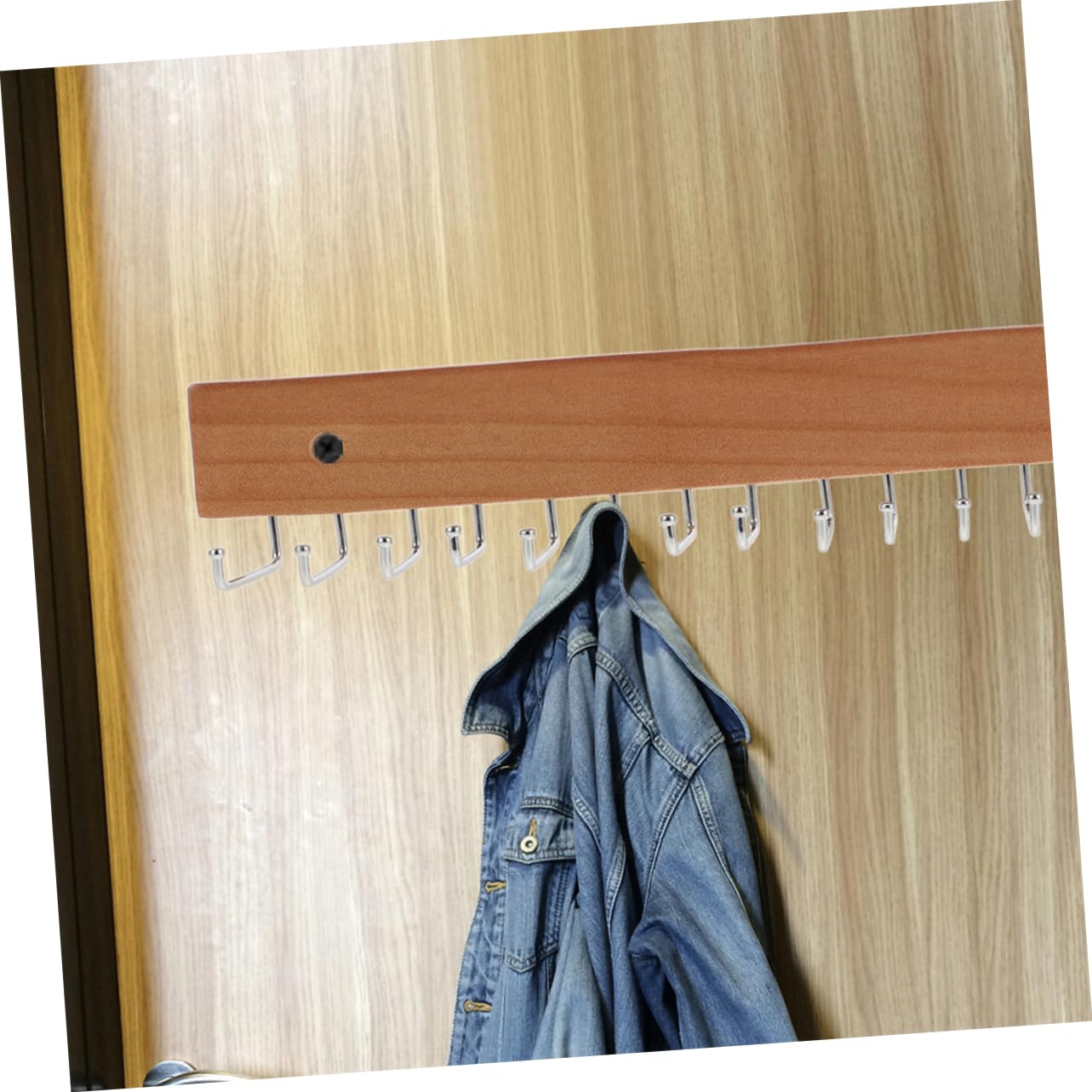 BESTYASH 2 Stück Krawattenhalter und Gürtelaufbewahrung und Eisen mit 20 Haken Einfach zu Montieren Multifunktional für Kleiderschrank und Flur Elegantes Design