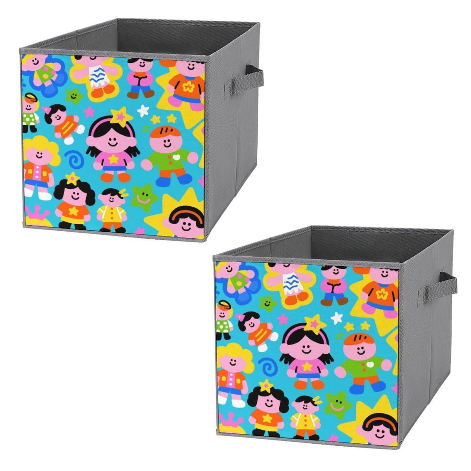 Panier de rangement linge pliable et étoiles magiques pour libérer l'espace de jeu