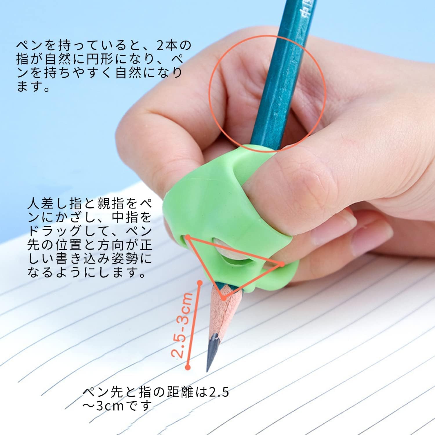 再再販 鉛筆持ち方 ペングリップ 鉛筆もちかた 10個入 矯正 子供 柔らかい 鉛筆グリップ 左右手兼用 疲労を軽減 筆圧 鉛筆セット 面白い勉強セット 鉛筆キャップ 握り方矯正 正しい持ち方 持ち方矯正 鉛筆持ち方サポーター サポーター 柔らかいシリコン カラー Sparrow Rs