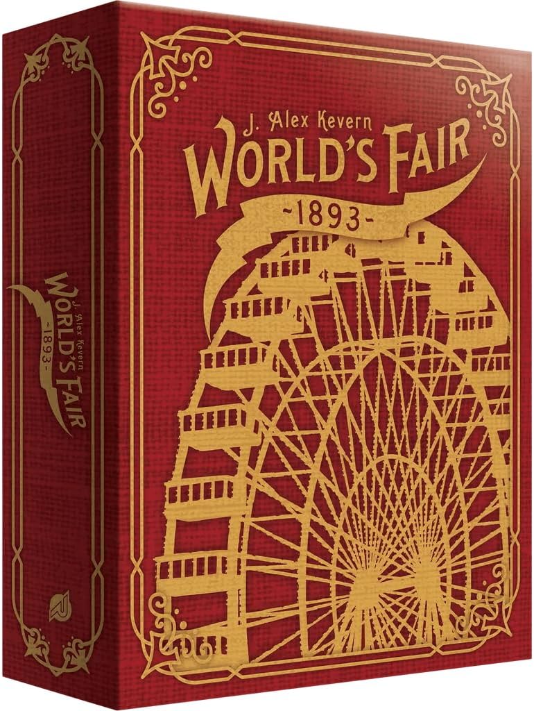Renegade Game Studios World's Fair 1893 Strategy Board Game, Educational History Themed, Family Medium Difficulty Game for Ages 10 & Up