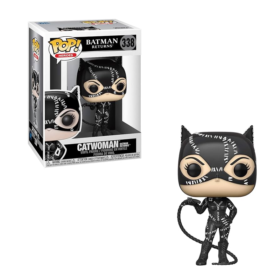 【funko】BATMAN&CATWOMAN Amazon.com: Funko Pop! DC Batman and Catwoman Comic Moment