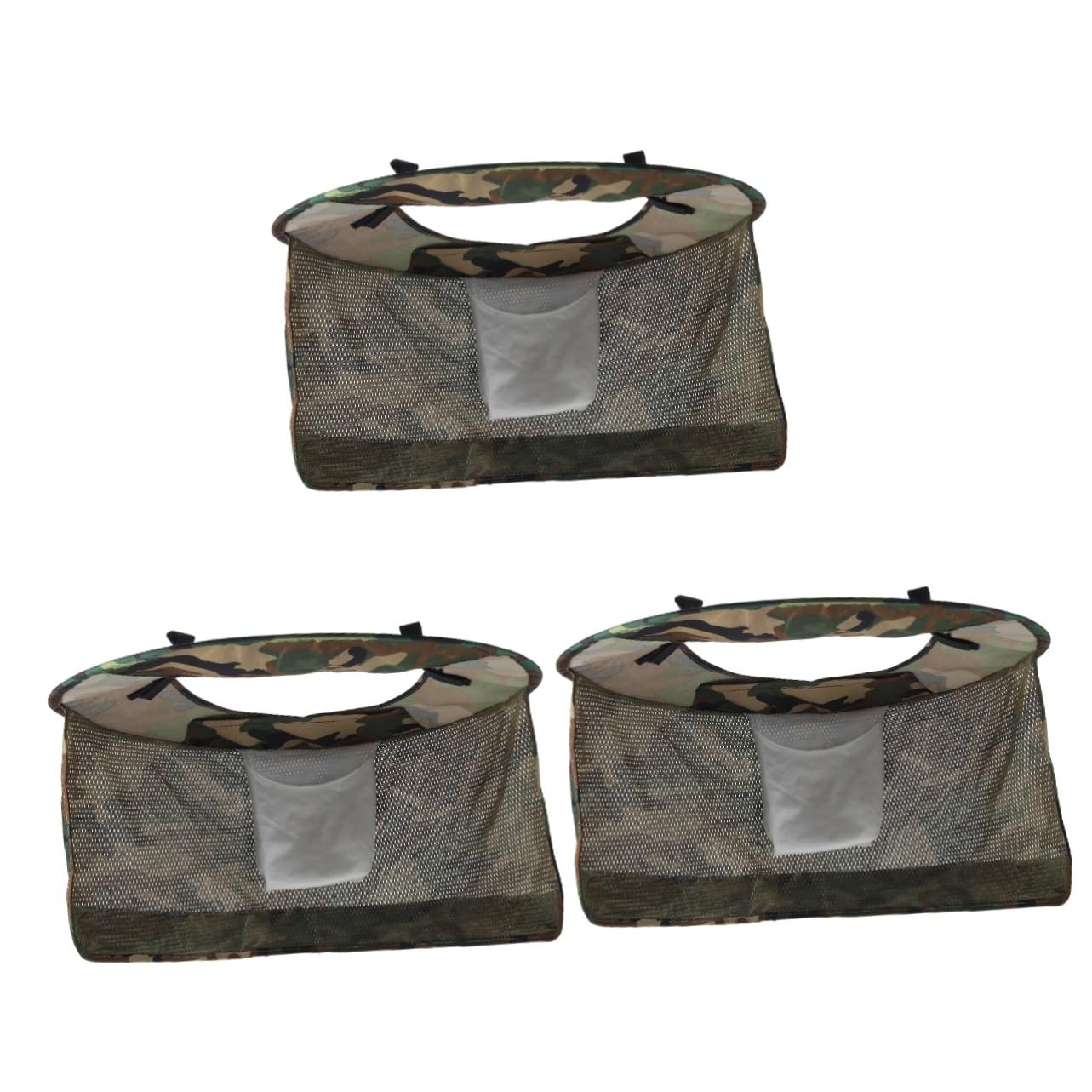 BESTonZON 3pezzi Copertura Estensibile e Protezione Cappello Traspirante Per Per Giardinaggio e Attività All Unisex Design Camouflage