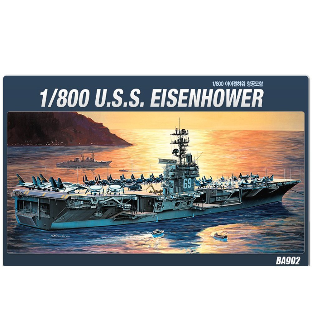 Maquette USS Eisenhower CVN-69 Academy pour Décoration de Bureau - 3