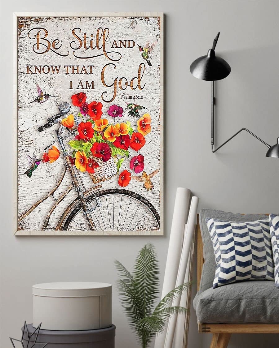 peiyeety Metal Tin Sign Motivational Bicycle Quote Distressed Rustic Plaque For Home Living Room Bedroom Office Patio Garage Bar She Shed, 6×8 Inch