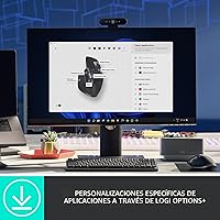 Vista 7 de Logitech MX Master 3S Ratón Inalámbrico Edición Estándar con Receptor USB Logi Bolt, Desplazamiento Ultrarrápido, Ergo, 8K DPI, Seguimiento