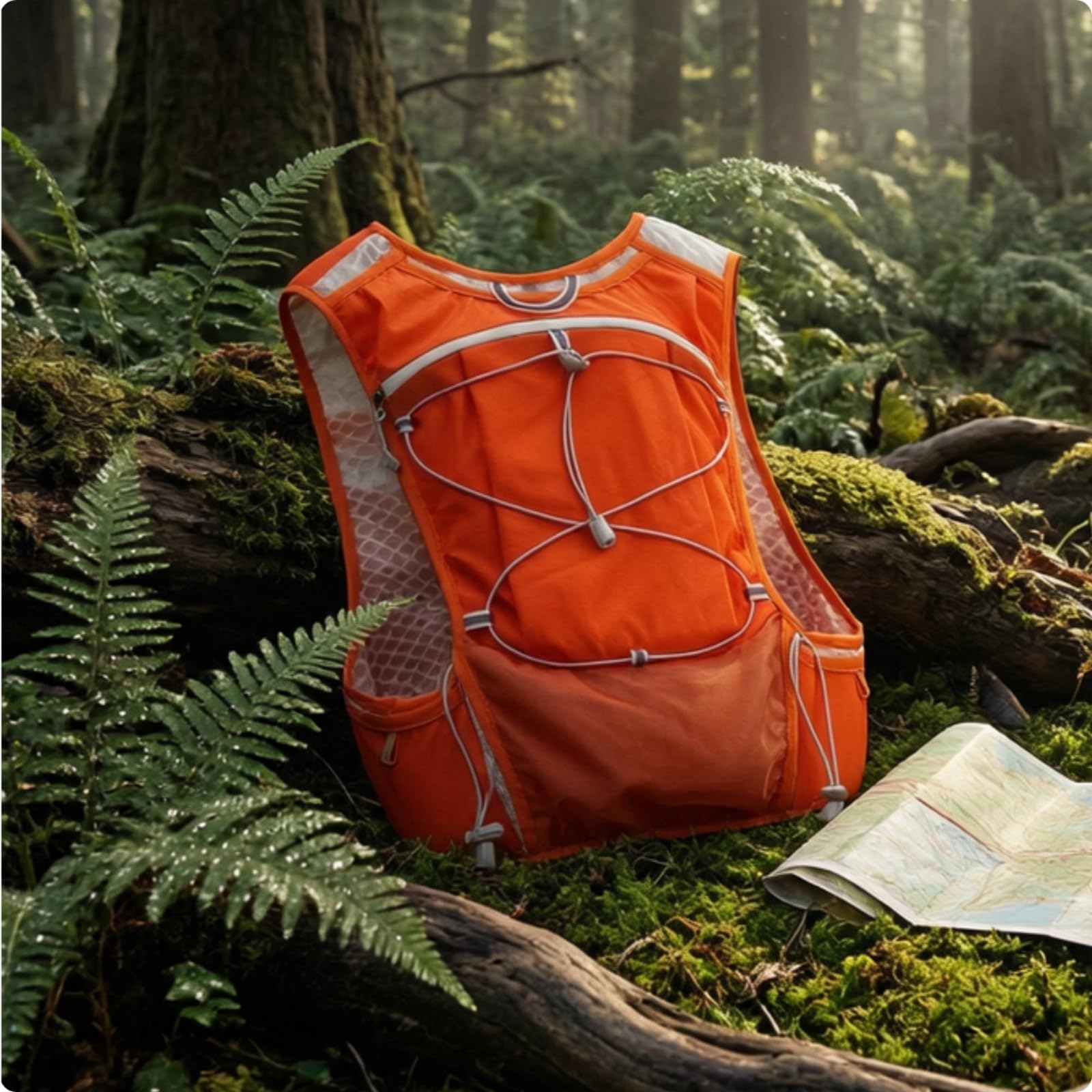 Gilet Zaino da Trail Running Aderente Zaino Trail Running Co per , Competizne di Resistenza