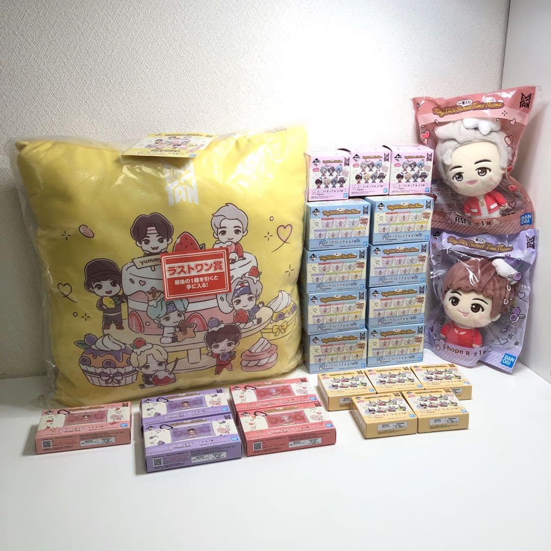 Amazon.co.jp: tinytan sweet time theme bts 一番くじ 24点