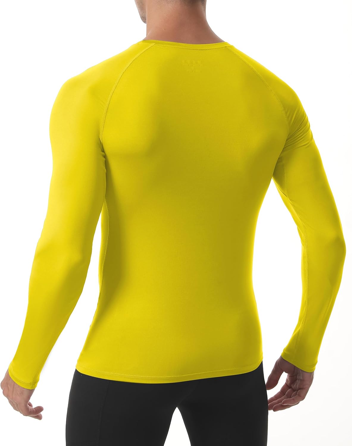 Mens Compression Shirt Long Sleeve, Athletic Sports Base Layer Tops, Cold Weather Undershirt for Running Workout Gym - Image 2