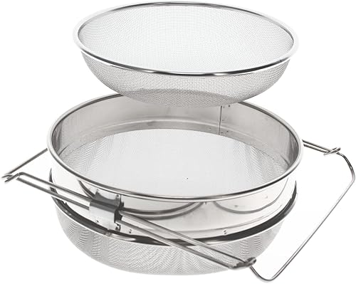 Germerott Edelstahl Doppelsieb für Honig