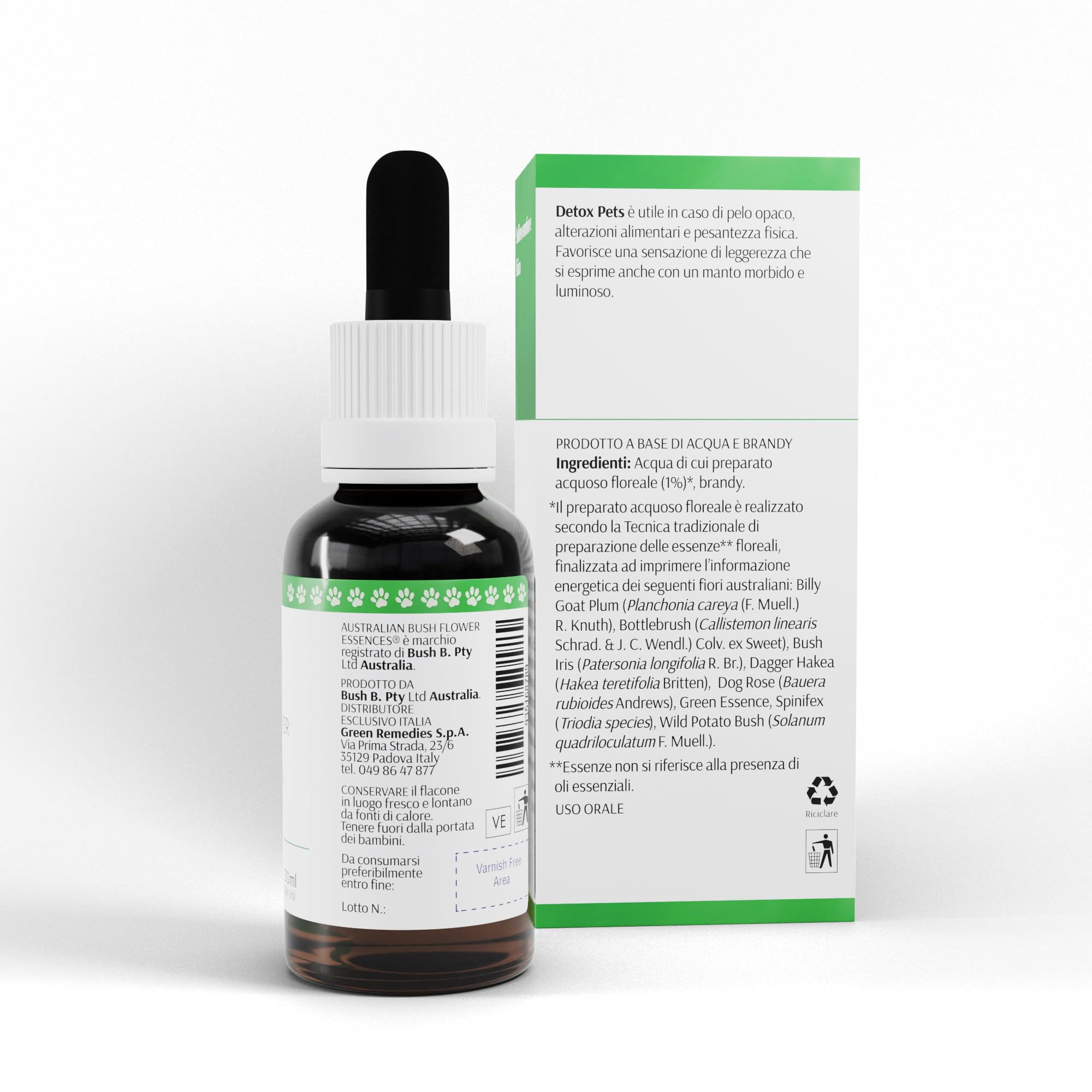 Australian Bush Flower Essences Detox Pets 30ml