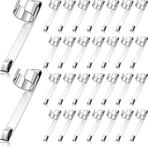 Miniatura 1 de Zonon Clips metálicos para lápices, bolsillo para lápices, epoxi, tinta, 60 piezas