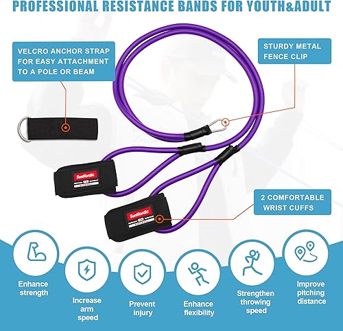 Miniatura 5 de Paquete de 69 pelotas de béisbol pliométricas con peso (3.5-16355370 onzas), peso variable para mejorar la potencia y el entrenamiento de