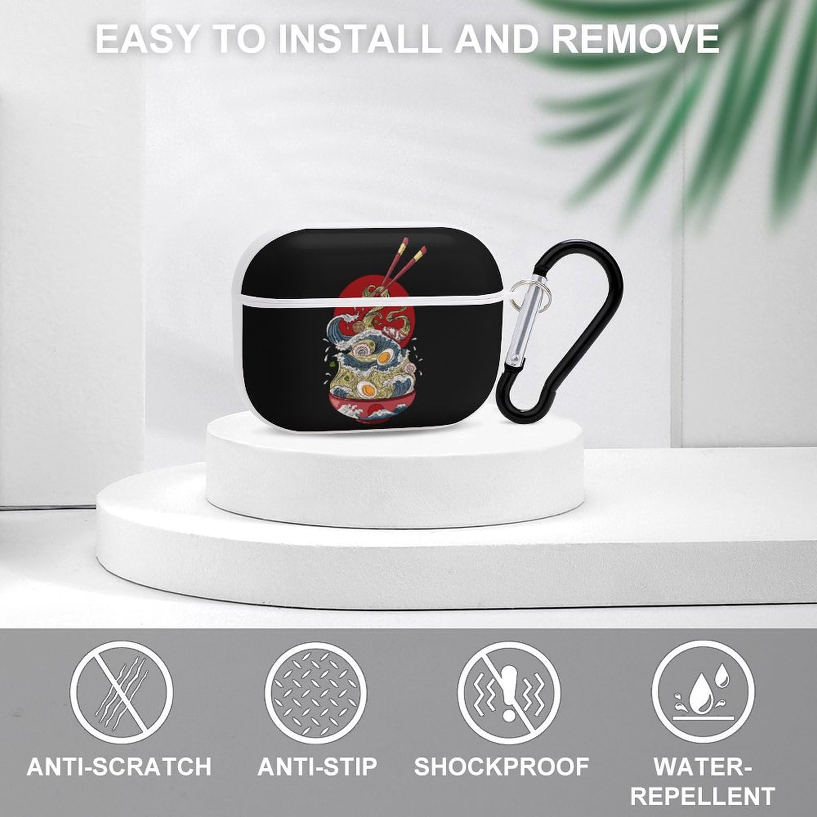 Amazon | ラーメン 創意 日本 文化 伝統 AirPods Pro2 ケース 2022年9