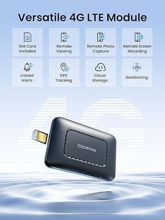 DDPAI Z90 Master 3-Channel 4K Dash Cam CPL Included with 4G LTE Module