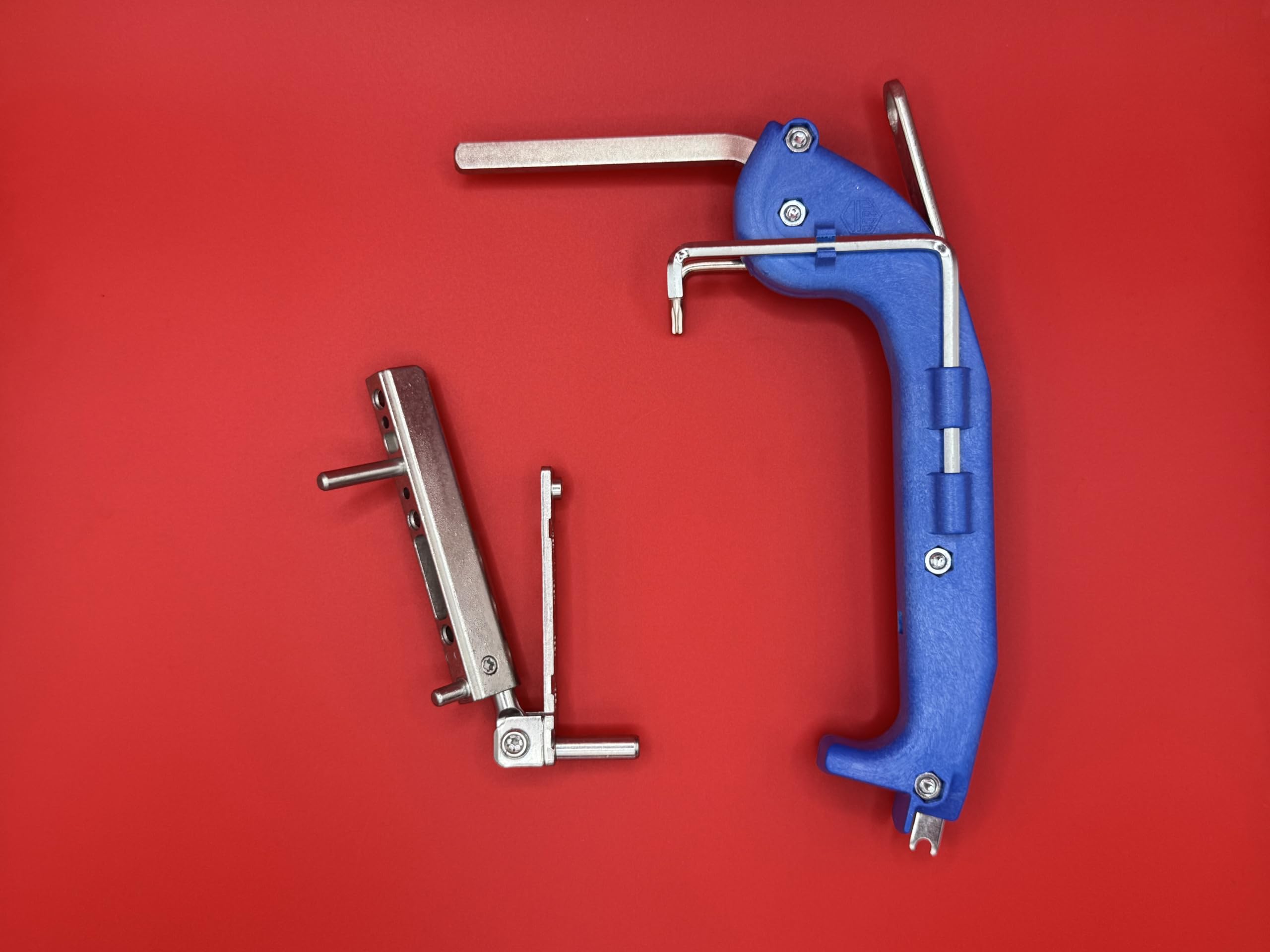 Maco corner bearing w21962 g21963 corner band multi-matic/multi-trend silver 120 kg as a Set including adjustment key 206417