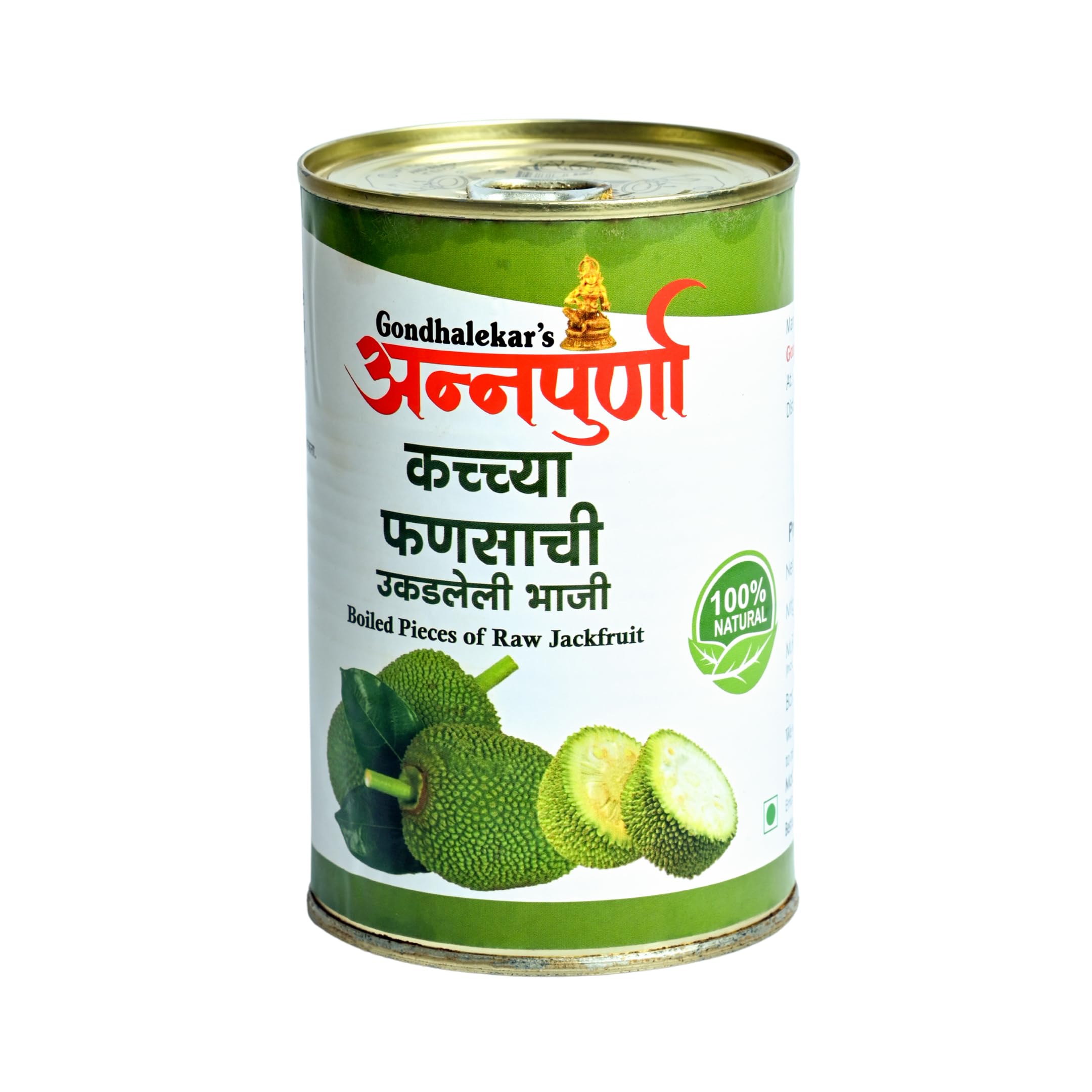 Gondhalekar's अन्नपुर्णा Boiled Jackfruit | 450g | Pack of 2 | Ready-to-Eat | Traditional Indian Delight | Rich in Fiber & Nutrients | Vegan & Gluten-Free | Authentic Indian Flavor - Image 4 thumbnail