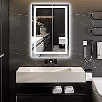 ChillCruiser UK-090-SQ-6080 Specchio da bagno a LED 600x800 MM