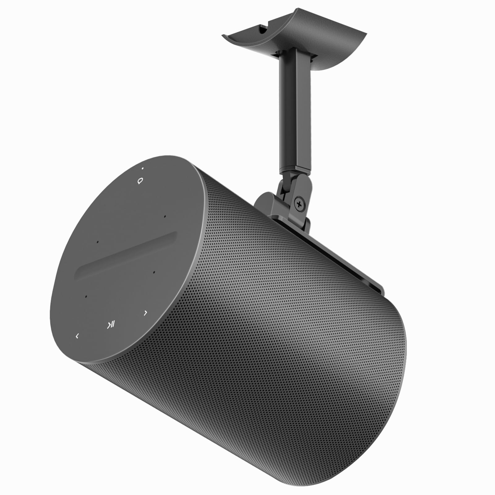 Support mural ou de plafond pour haut-parleur sans fil Sonos Era 100 – Support réglable inclinable et pivotant pour Sonos Era 100 – Support mural robuste pour haut-parleur Sonos Era 100, noir