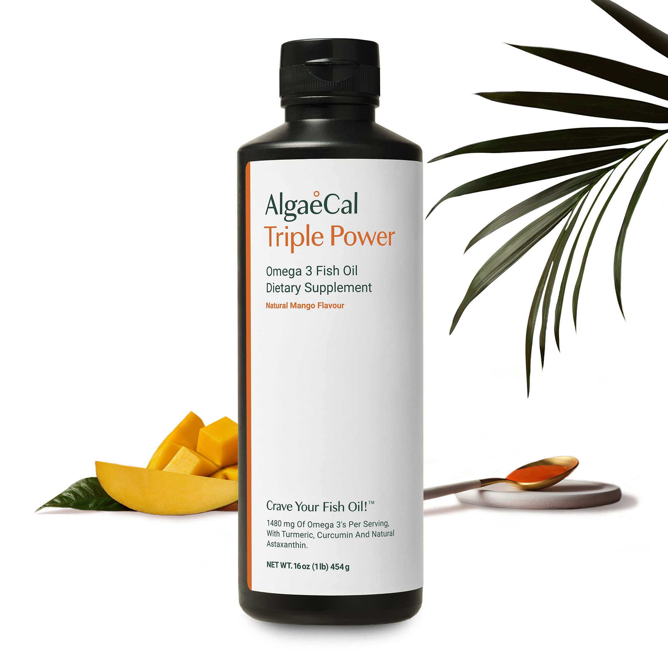 Buy ALGAECAL Omega 3 Fish Oil Supplement with EPA & DHA, Triple Power