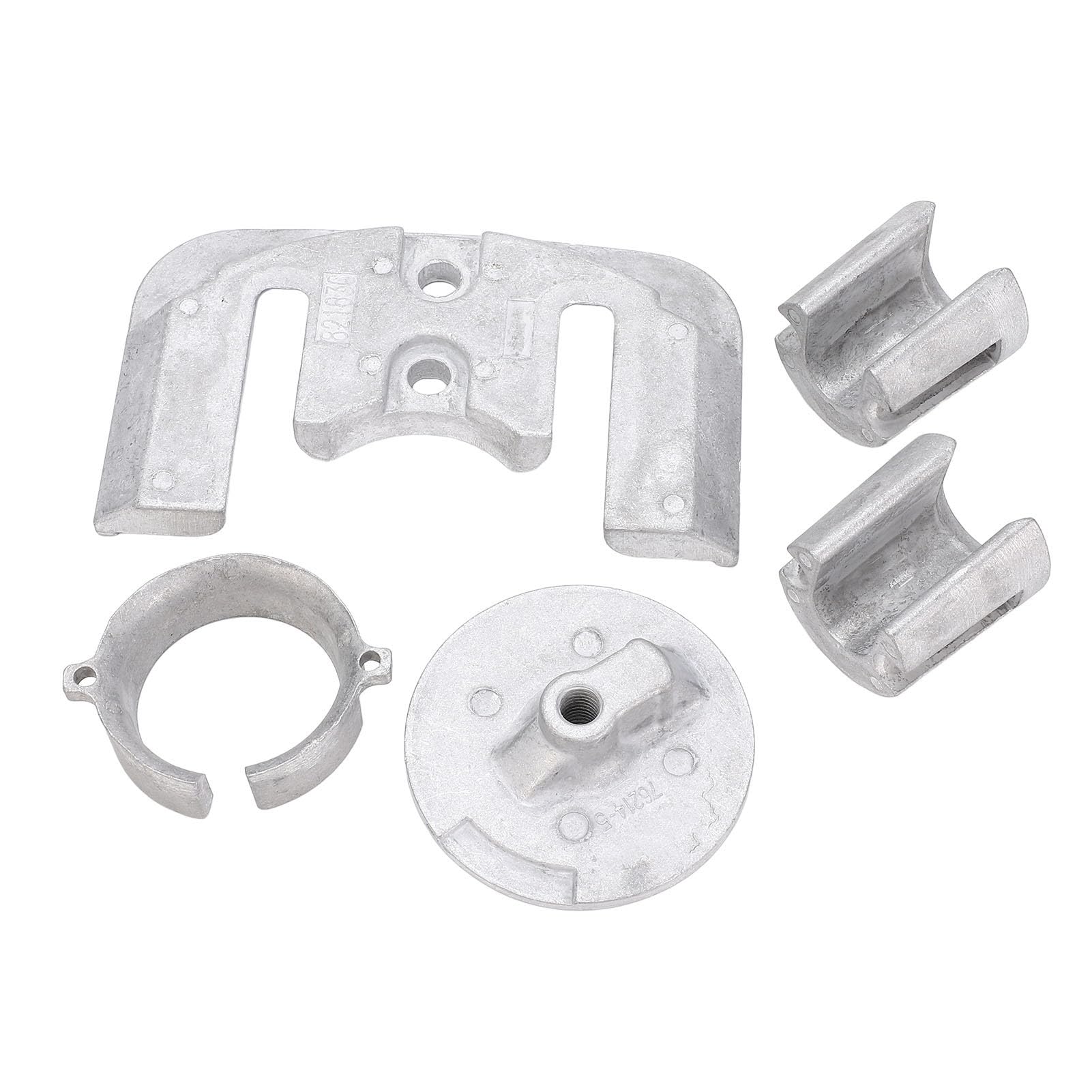 Akozon Kit de ánodo de Aluminio, Juego de Barco Marino de Protección óptima para MerCruiser Bravo 1, 22 Unidades de Popa