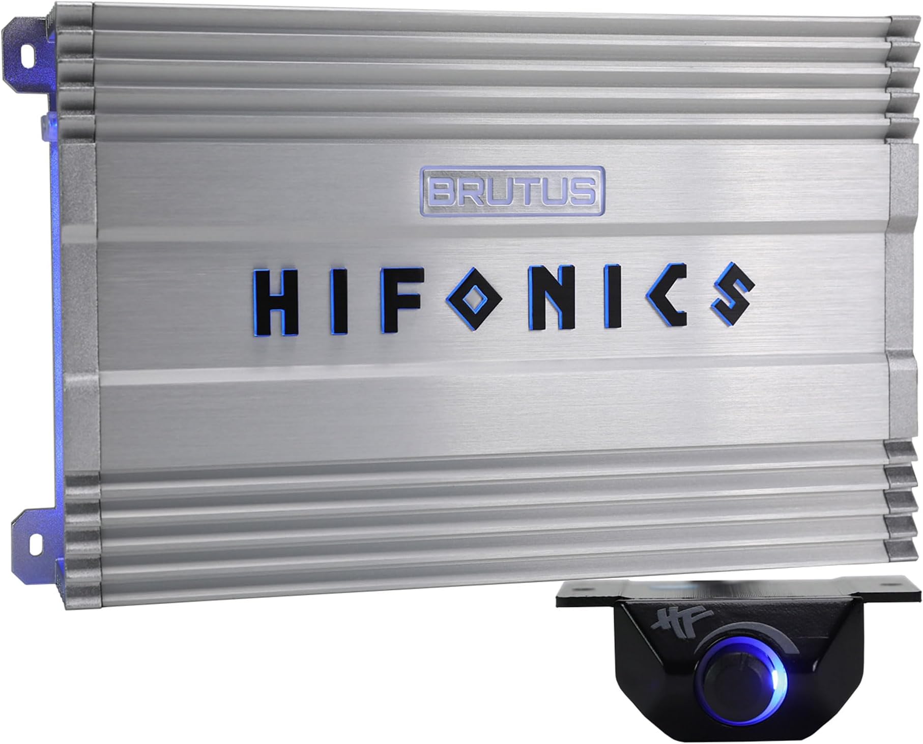 - Hifonics BG-1900.1D Brutus Gamma Monoblock Super D Class 1900 Watt Car Audio Sound System Subwoofer Speaker Amp Amplifier with Bass Knob