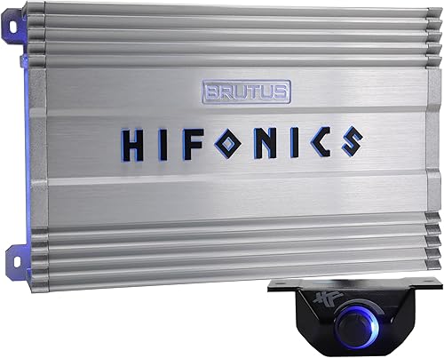 Miniatura 16 de Hifonics BG-2500.1D Brutus Gamma - Sistema de Sonido para Audio de Coche, Amplificador de Subwoofer, Clase Super D, 2500 W, Monoblock, con Botón de